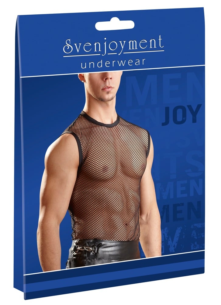Svenjoyment Net Μπλούζα – Μαύρο