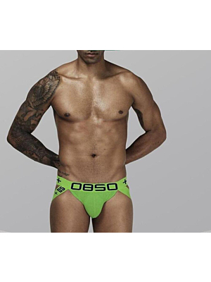 Cotton Jockstrap Mens Underwear Green-S
