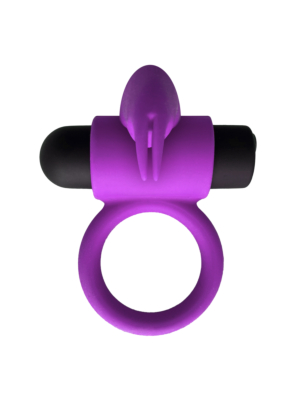 E9 Purple Rechargeable Vibrating Ring