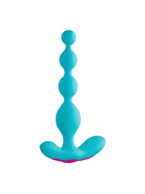 Femme funn Vibrating Anal Beads Turquoise