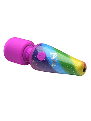 MINI WAND MASSAGER 10 FUNCTIONS USB RAINBOW
