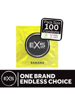 EXS Banana - Condoms 100pcs