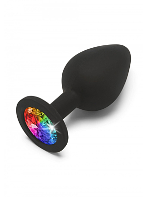 Πρωκτική Σφήνα Rainbow Booty Jewel Medium