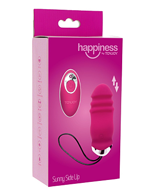 Toy Joy Sunny Side Up and Down Remote Control Vaginal Egg - Φούξια Δονούμενο Κολπικό Αυγό