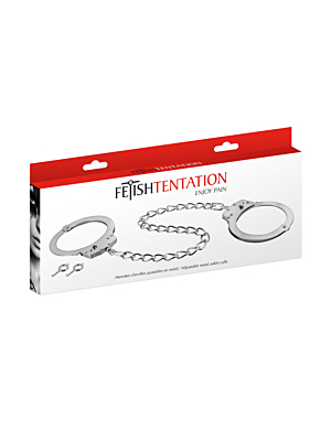 Metal ankle cuffs