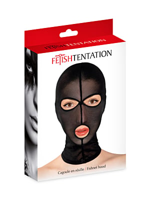 Lace fetish hood