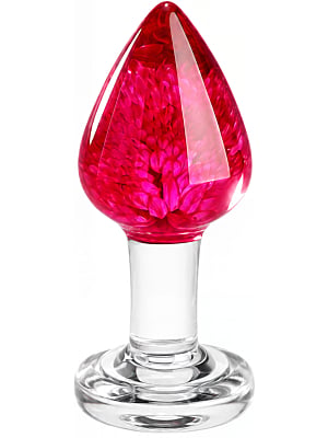 ToyJoy Bachelors Button Anal Plug Medium - Clear