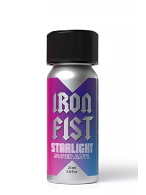 Leather Cleaner Poppers Iron Fist Starlight Super Amyl 24ml