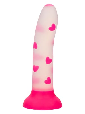 CalExotics Glow In The Dark Stick Heart - Glow in the dark