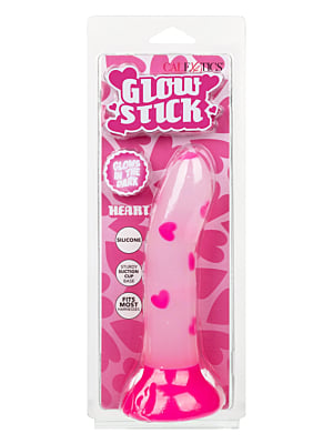 CalExotics Glow In The Dark Stick Heart - Glow in the dark