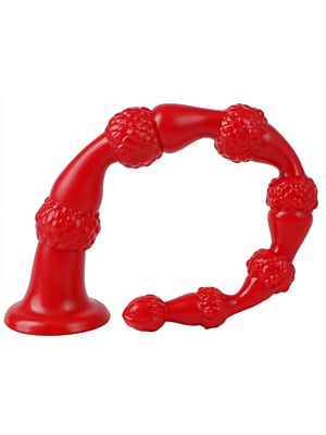 Long Dildo Beads Reptil 50 x 5cm
