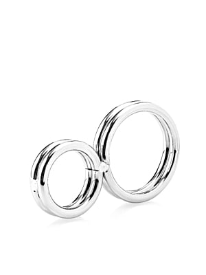 Two-Ringed Deluxe Cockring 38 mm
