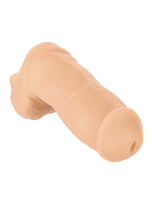 Προέκταση Πέους CalExotics Packer Gear Ultra Soft Premium Silicone Penis Sleeve 12.8 cm - Skin