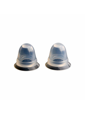 Super Silicone Nipple Suckers Large - Clear