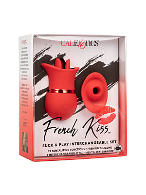 CALIFORNIA EXOTICS FRENCH KISS SUCK & PLAY SET