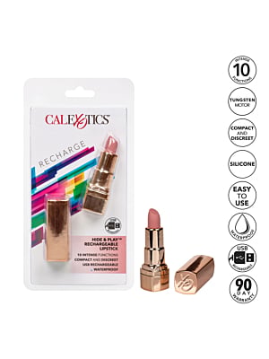 Hide & Play Lipstick Rechargable Pink