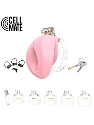 CELLMATE - Pussyfyer Chastity Cage Pink