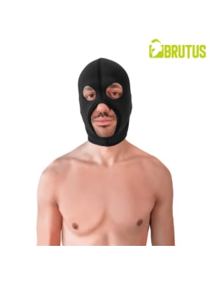 BRUTUS Neoprene Face Fucker Hood Black / Black