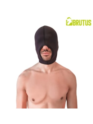 BRUTUS Blind Neoprene Face Fucker Hood Black / Black
