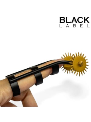 Black Label Cat Nail Double Pinwheel Black/Gold