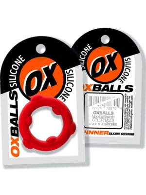 Oxballs SPINNER Cockring Red