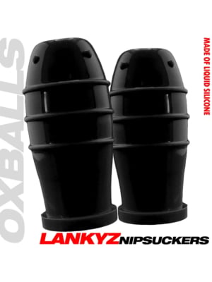 Oxballs LANKYZ Nipple Suckers Black
