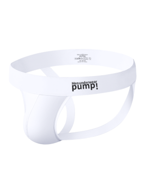 Sexy Jockstrap for Men White Pump-L