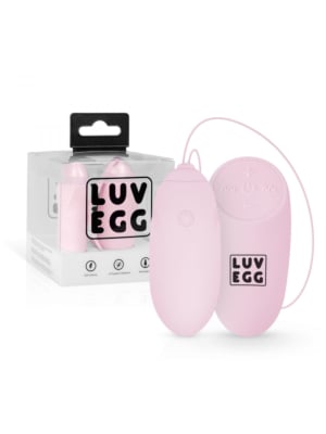 LUV Vibrating Egg Remote Control 10m Pink