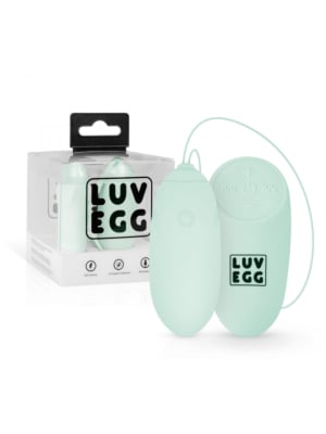 LUV Vibrating Egg Remote Control 10m Green