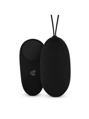 Vibrating Egg With Remote Control - Black