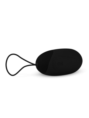 Vibrating Egg With Remote Control - Black