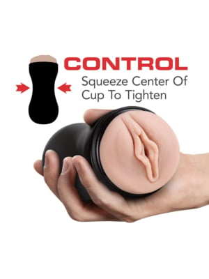 M for Men - Soft and Wet - Pussy with Pleasure Orbs - Self Lubricating