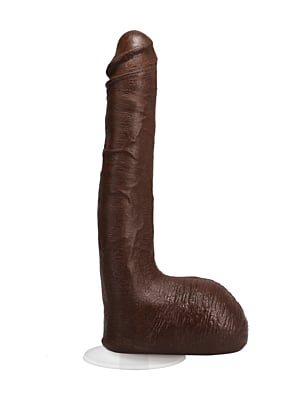 Doc Johnson Ricky Johnson with Vac-U-Lock 10 Inch Cock Brown