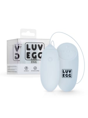 LUV Vibrating Egg Remote Control 10m Blue