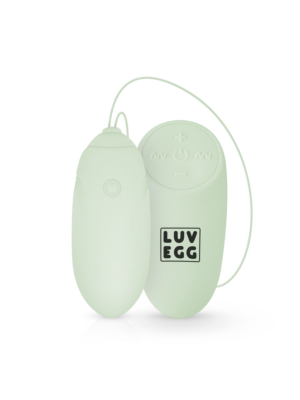 LUV Vibrating Egg Remote Control 10m Green