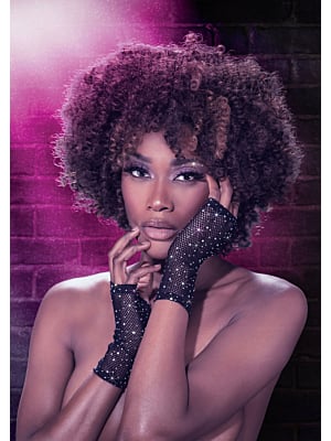 CalExotics Radiance Fingerless Gloves - Black