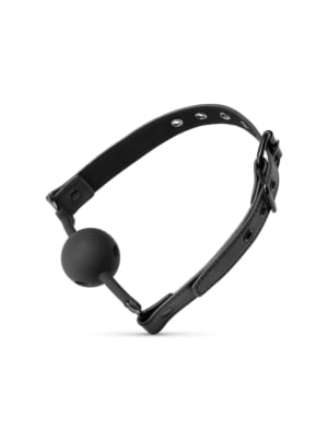 Breathable Silicone Ball Gag - Black