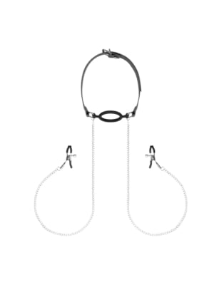 Nipple Clamps & Silicone Gag Ring