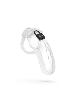 Lockdown Chastity Cage Clear - Large