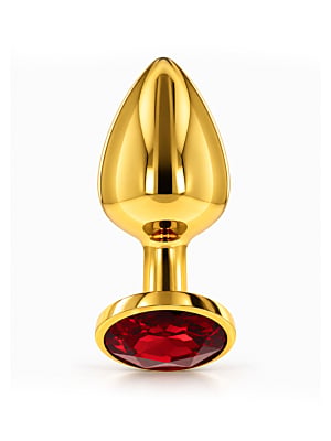 Butt Plug With Diamond Jewel M