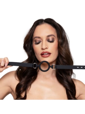 Bedroom Fantasies - Silicone O-Gag - Black