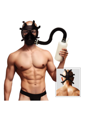 Master Series Inhaler Gas Mask With Bottle