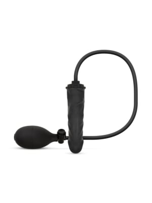 Anal Collection - Inflatable Dildo with Pump 14,5 cm - Black