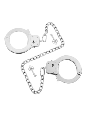 Bedroom Fantasies - Metal Handcuffs - Silver