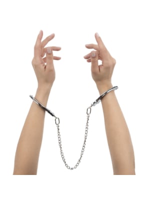 Bedroom Fantasies - Metal Handcuffs - Silver