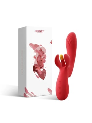 HoneyPlayBox – Fortexa Tapping A-Spot Vibrator – Red