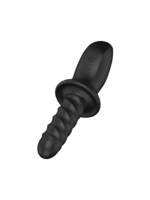 Nexus – Ascend Thrusting & Rotating Massager – Black