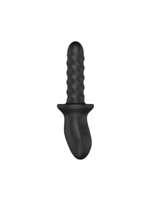Nexus – Ascend Thrusting & Rotating Massager – Black