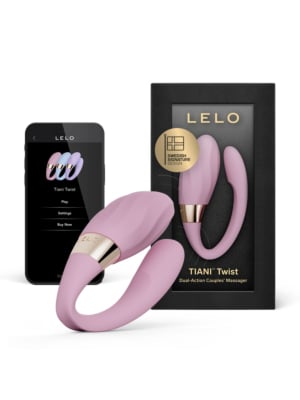 LELO - TIANI Twist Couples Vibrator - Soft Pink
