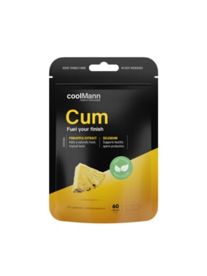 CoolMann - Cum Food Supplement - Pineapple 60 pcs